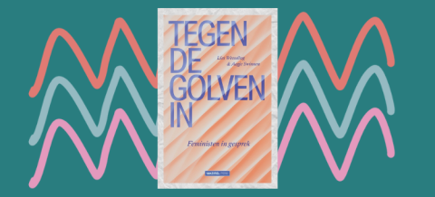Cover boek Tegen de golven in