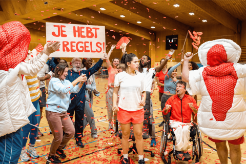 campagnebeeld menstruatie en sport