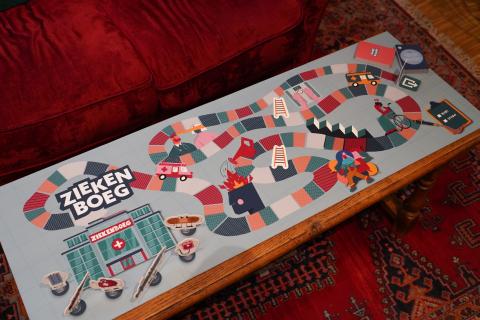 Ziekenboegspel - Speelbord
